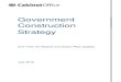 Govenment Construction One Year on Report