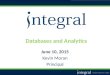 DM 101 - Integral - Database and Analytics