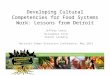 Community food systems detroit partnership 5 2013