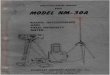 Stoddart Aircraft Radio Co. Model NM-30A Instruction Manual, June 1954
