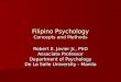 Filipino Psychology - Concepts and Methods (1)