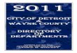 2011 Detroit & Wayne County Directory