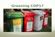 Greening COP17