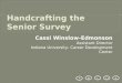 Handcrafting the senior survey public