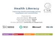 Csr europe presentation cv health literacy at enterprise 2020 final