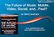 The Future of Music: mobile, social... paid?