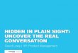 TSW2012--Hidden In Plain Sight: The Real Conversation