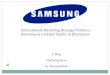 Samsung - International Marketing Strategy