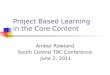 PBL and the Core Content