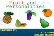 Fruits and-personalities