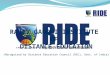 Ride student presentation