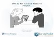 How To Do a Field Research Project Using an iPad