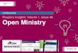 People's Insights Volume 1, Issue 46 - Open Ministry