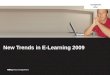 Elearning New Trends