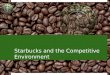 Starbucks   competitive environment (us)