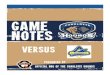 Week 2 Game Notes presented by Queen City Q