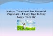 Natural Treatment For Bacterial Vaginosis - 4 Easy Tips to Stay Away From BV