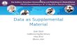 Data as Supplemental Material