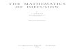 18208 the Mathematics of Diffusion