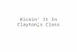 Kickin’ it in clayton’s class