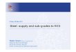 Steel Supply Sub-Grades to EC3