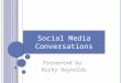 Social media conversations 101 presentation, nov. 2013
