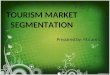 Tourism market segmentation