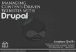Managing Content-Driven Websites with Drupal