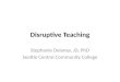 Renton disruptive teaching