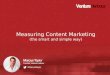 Measuring Content Marketing: The Smart & Simple Way