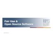 Fair Use & Open Source Software