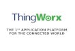 IoT13: Thingworx showcase