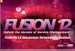 Fusion 12 Conference Maximizer October 29, 2012