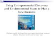 Entrepreneurial Discovery and Environmental Scanning
