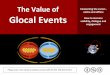 The Value of Glocal Events - Living Bridges Planet (facilitation process)