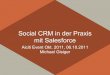 Social CRM in der Praxis mit Salesforce - Aiciti Event Okt. 2011