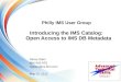 Introducing the IMS Catalog - IMS UG May 2013 Philadelphia