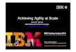 Achieving Agility at Scale (IBM Rational)