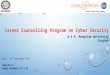 Career Counselling Program on Cyber Security @ K.R.Mangalam University Conducted By CODEC Networks