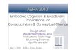 Embodied Cognition & Enactivism: Implications for Education