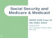 Social security and medicare & medicaid spring 2014 abridged