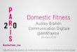 paris 2.0  : Domestic fitness par Audrey Brahim, Communication chez AXA