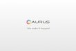Aurus - Mobile Apps Portfolio 2013