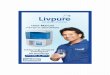 Livpure Magna user manual best RO UV UF water purifier in India most advanced intelligent RO technology