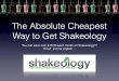 The Absolute Cheapest Way to Get Shakeology