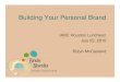 Building Your Personal Brand by Robin Russell McCasland Dallas TX