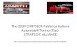 Chrysler-Fiat Strategic Alliance