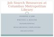 Job search resources at columbus metropolitan library