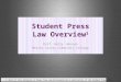 Journalism Law: an introduction