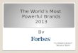 The world’s most powerful brands